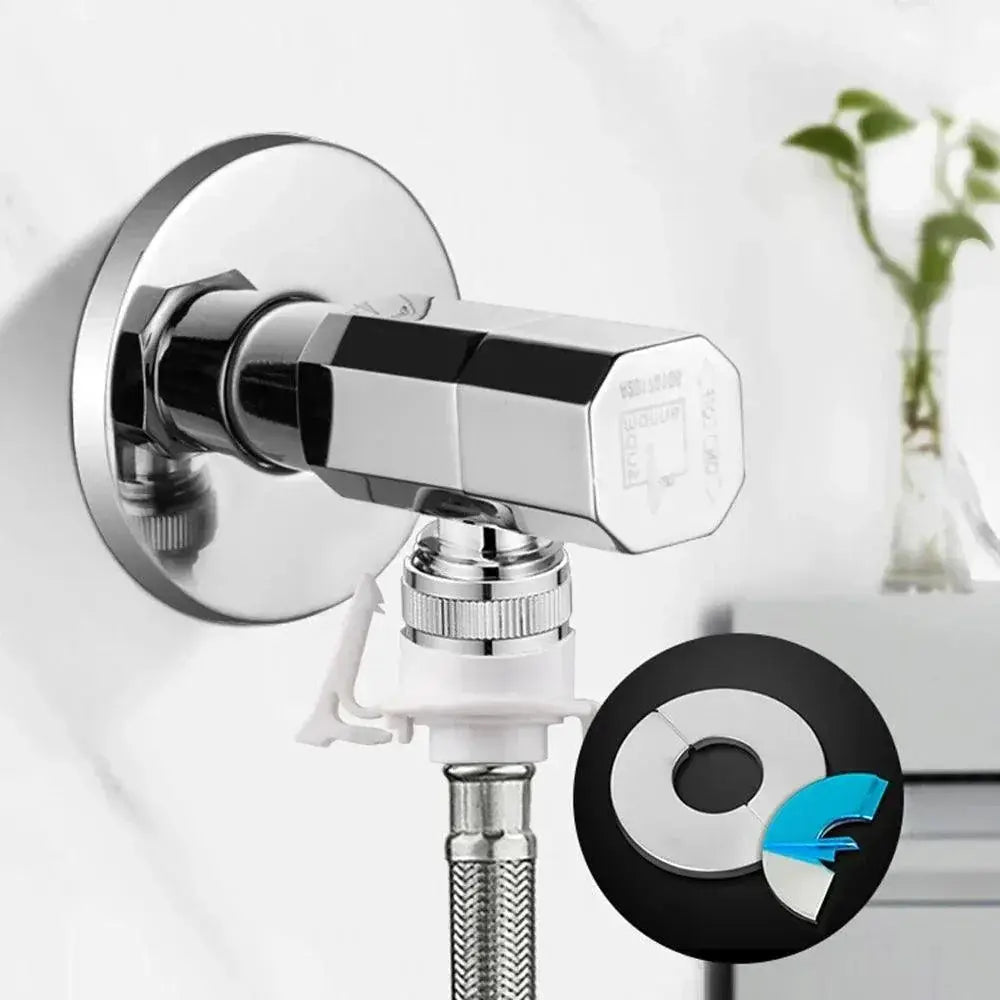 Stainless Steel Faucet Decorative Cover Chrome Finish