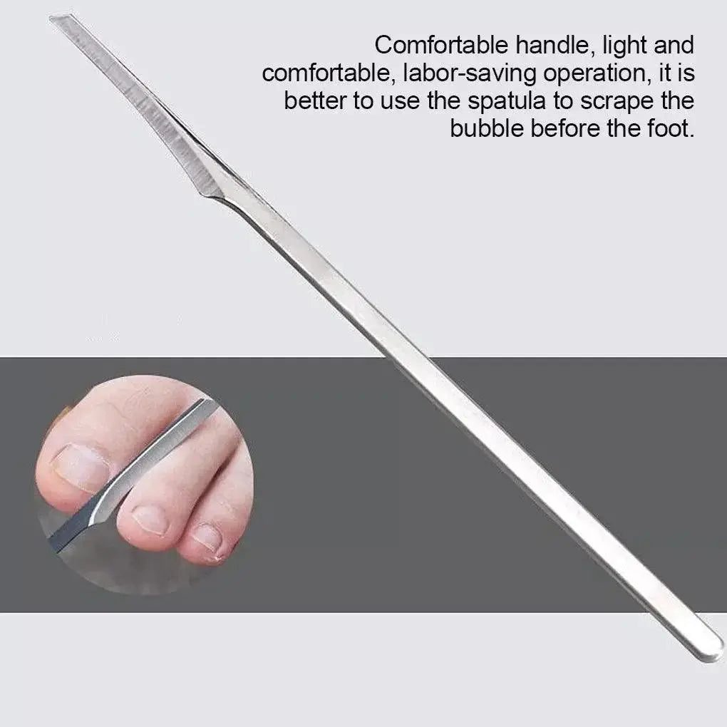 Stainless Steel Foot Scraper Pedicure Tool For Smooth Feet