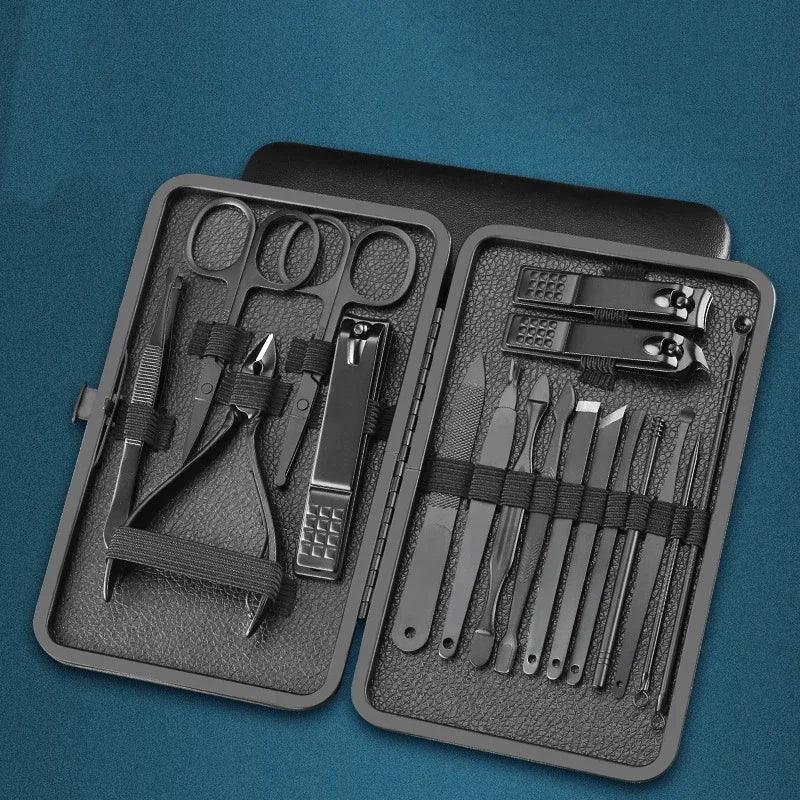 Stainless Steel Grooming Kit for Self Care Essentials