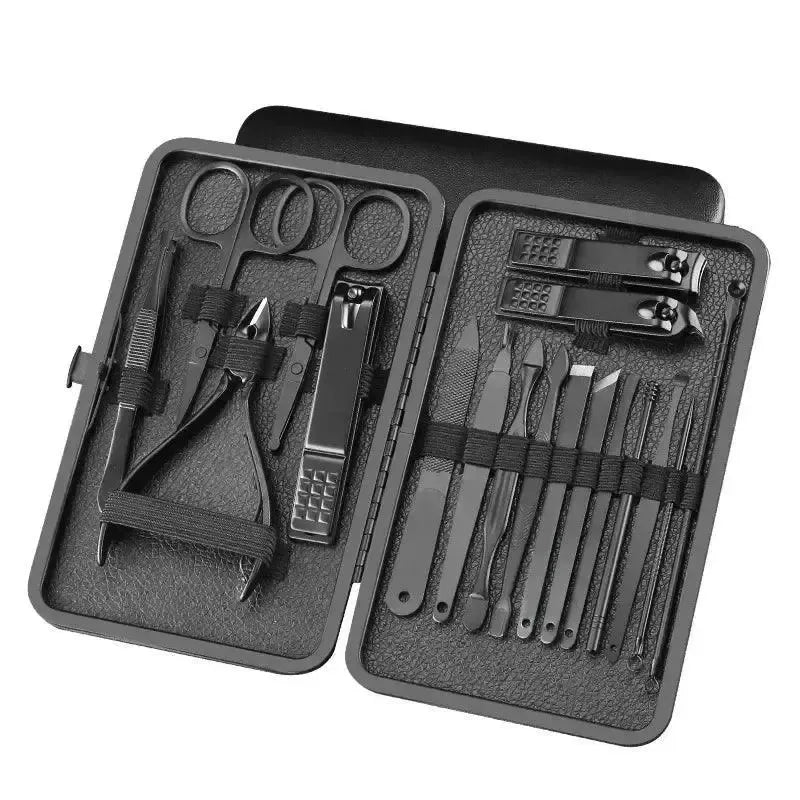 Grooming Kit for Daily Self Care — 7pc Black