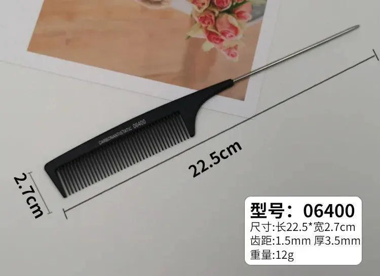 Stainless Steel Hair Comb for Precision Styling Results