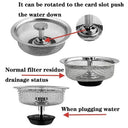 Keeps Drains Clear: Sink Filter Strainer