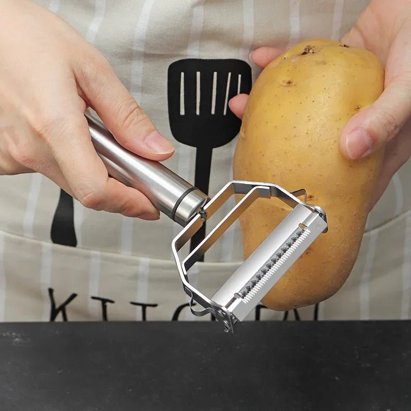 Stainless Steel Kitchen Peeler Grater Julienne Slicer For Fruits Vegetables
