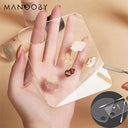 Stainless Steel Makeup & Nail Art Kit Precision Durability Versatility