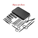 Stainless Steel Manicure and Pedicure Kit Ultimate Beauty Set