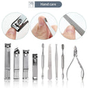 Stainless Steel Manicure Pedicure Kit Eco-Friendly Storage Solution