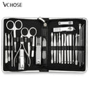 Stainless Steel Manicure Pedicure Kit Eco-Friendly Storage Solution