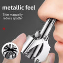 Stainless Steel Manual Nose & Ear Trimmer for Men Grooming