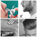 Stainless Steel Manual Nose & Ear Trimmer for Men Grooming