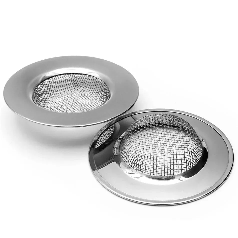 Stainless Steel Mesh Kitchen Sink Filter Strainer Bathroom Drain Screen