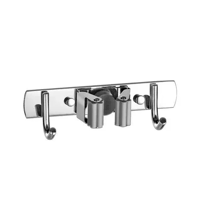 Stainless Steel Mop Holder Efficient Tool Storage Solutions