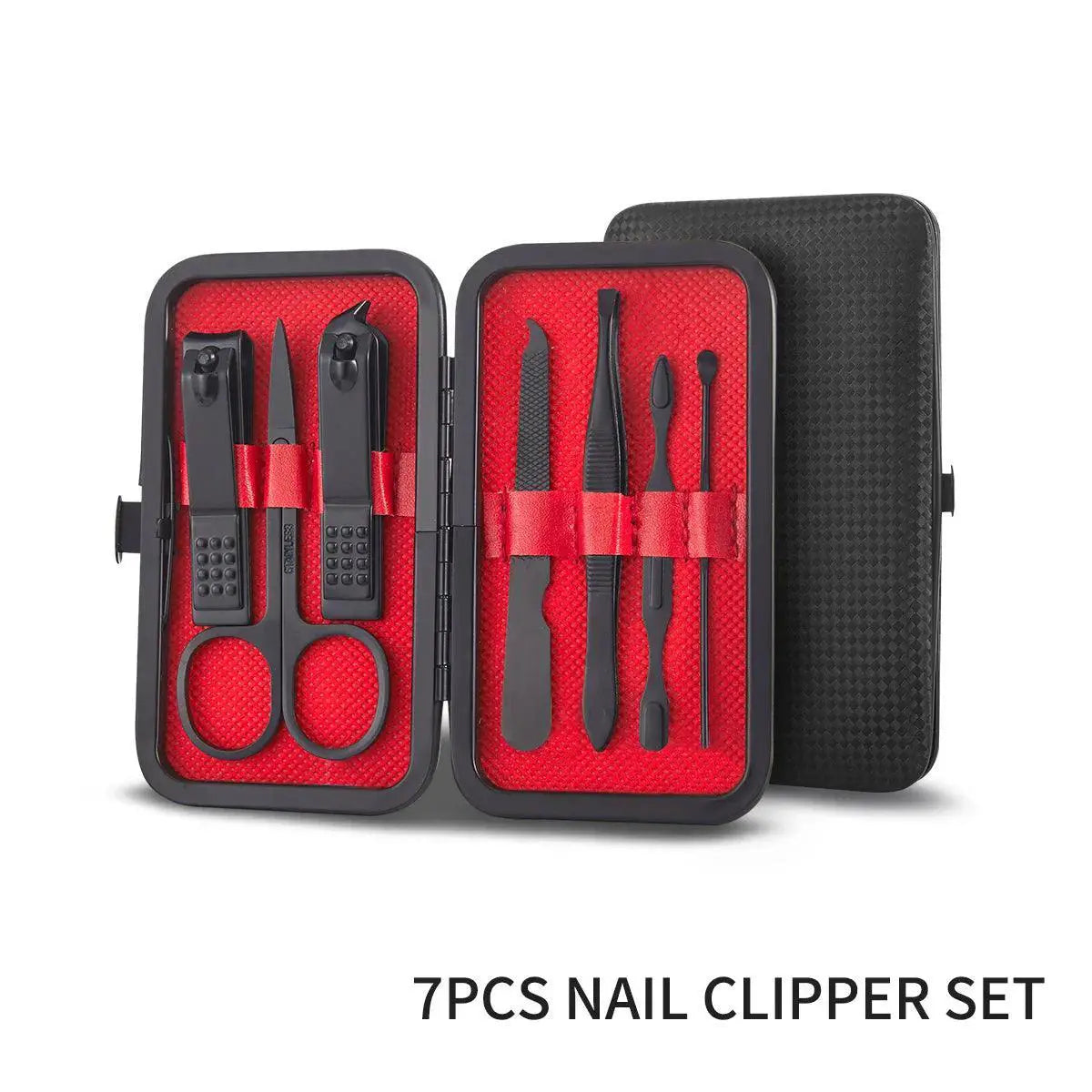 Stainless Steel Nail Care Kit For Grooming Essentials