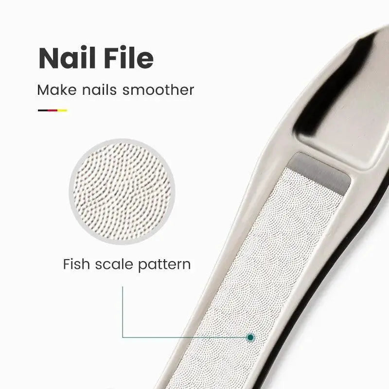 Stainless Steel Nail Clipper Set Ultimate Precision Design