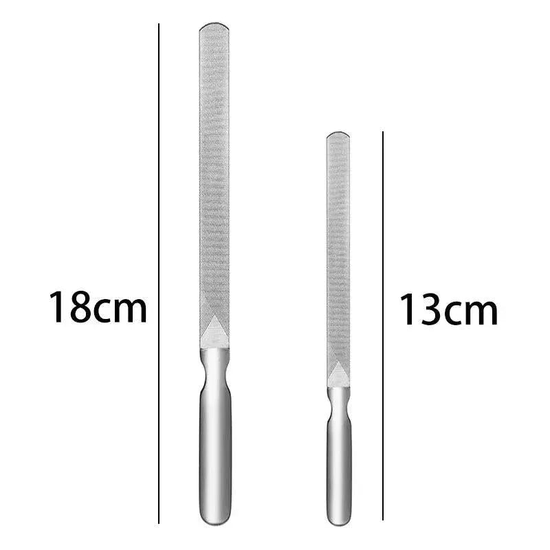 Stainless Steel Nail File Block For Professional Manicure