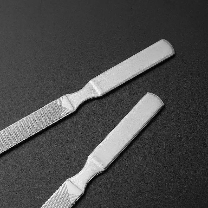Stainless Steel Nail File Block For Professional Manicure