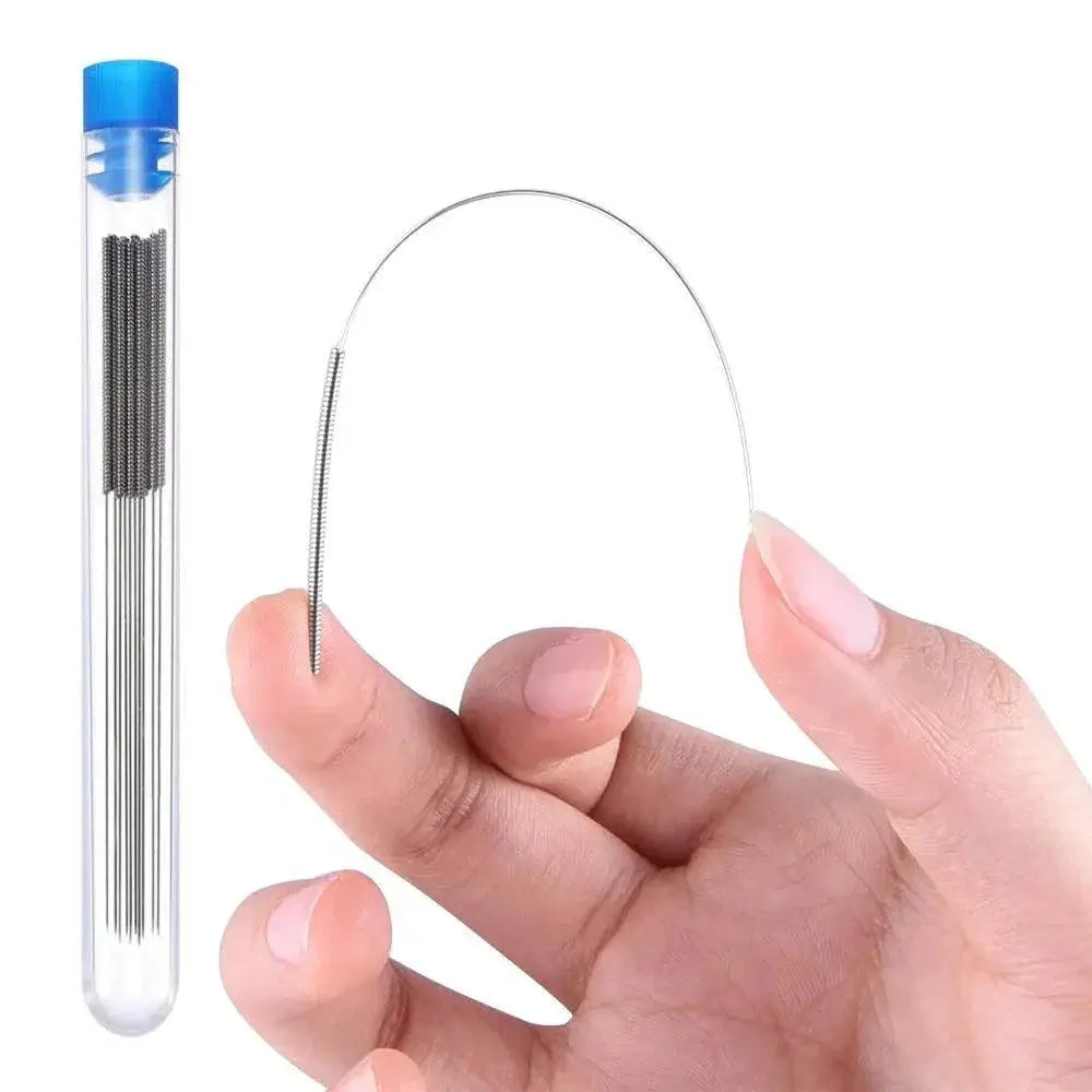 Stainless Steel Nozzle Cleaning Needles Set For 3D Prints