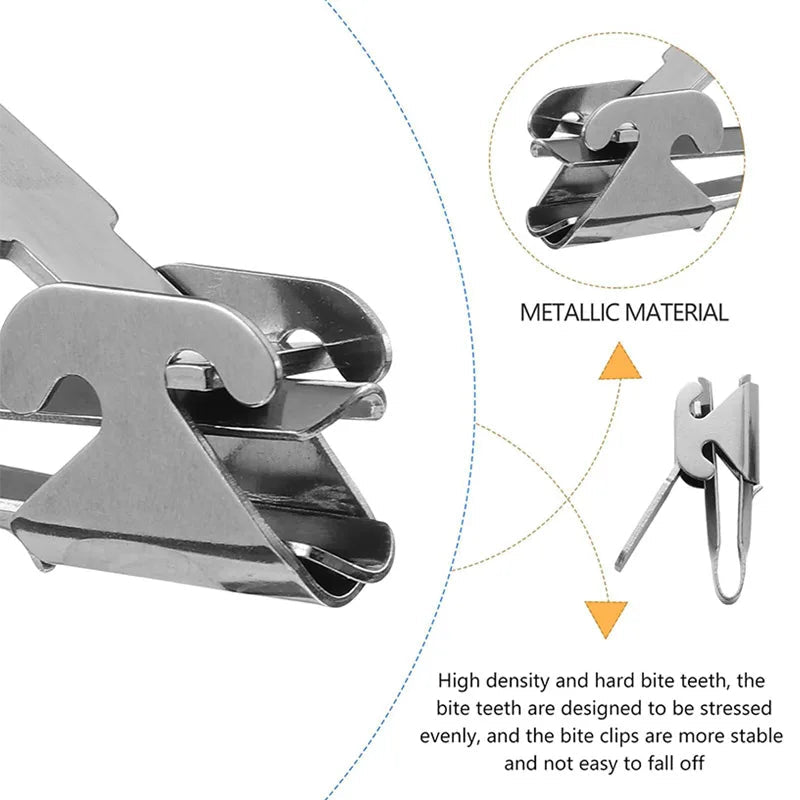 Stainless Steel Nutcracker Seed Peeler Dual Heads Kitchen Tool For Melon Peanuts