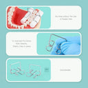 Secure Hold Orthodontic Clips for Clinic