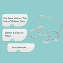 Secure Hold Orthodontic Clips for Clinic