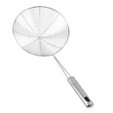 Stainless Steel Oval Skimmer Colander Eco Friendly Strainer