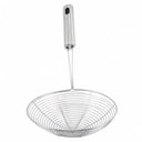Stainless Steel Oval Skimmer Colander Eco Friendly Strainer