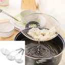 Stainless Steel Oval Skimmer Colander Eco Friendly Strainer