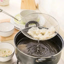 Durable Oval Skimmer Colander for Frying