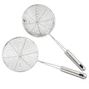 Durable Oval Skimmer Colander for Frying