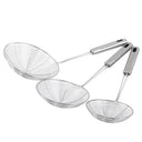 Durable Oval Skimmer Colander for Frying