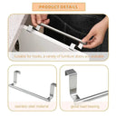 Space-Saving Towel Bar for Bathrooms