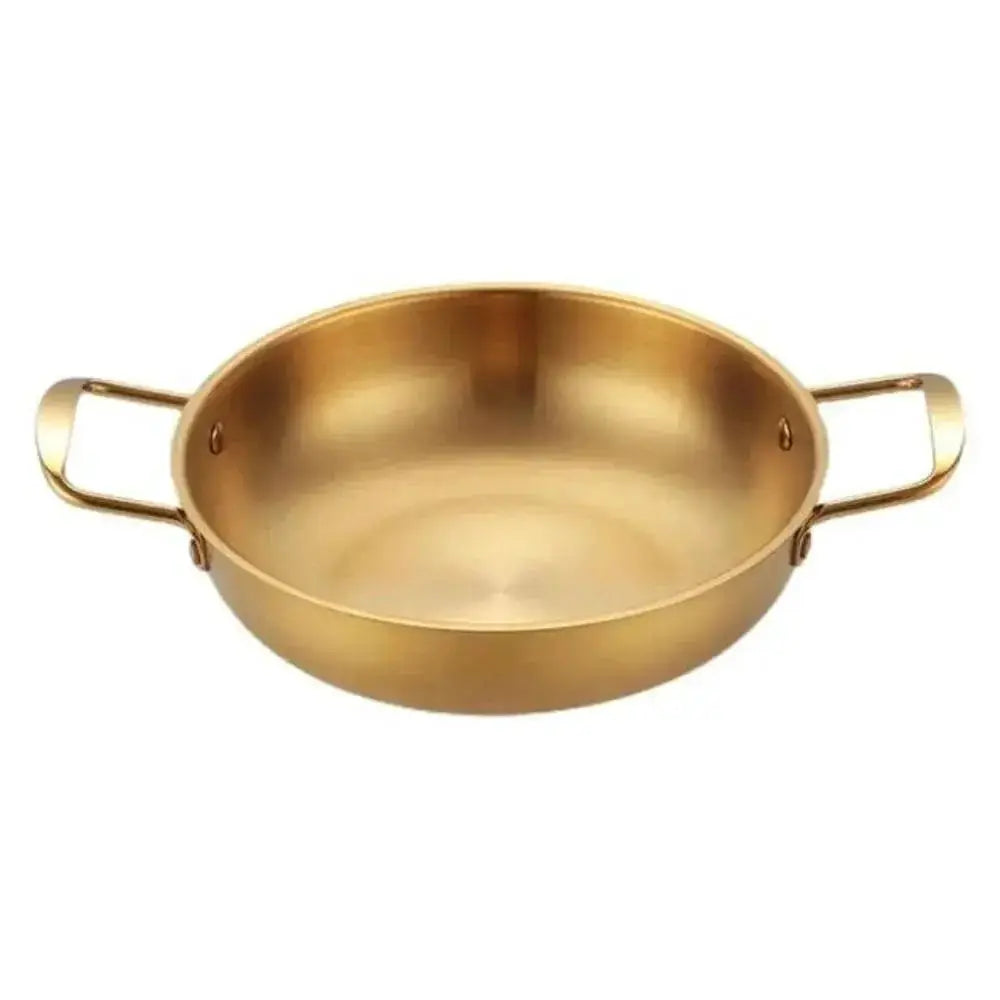 Stainless Steel Paella Pan for Seafood and Rice Cooking