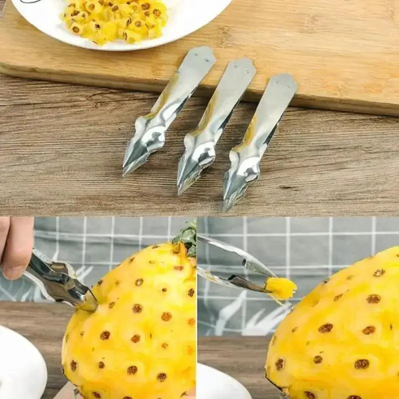 Pineapple Peeler Stainless Steel and Seed Remover Tool