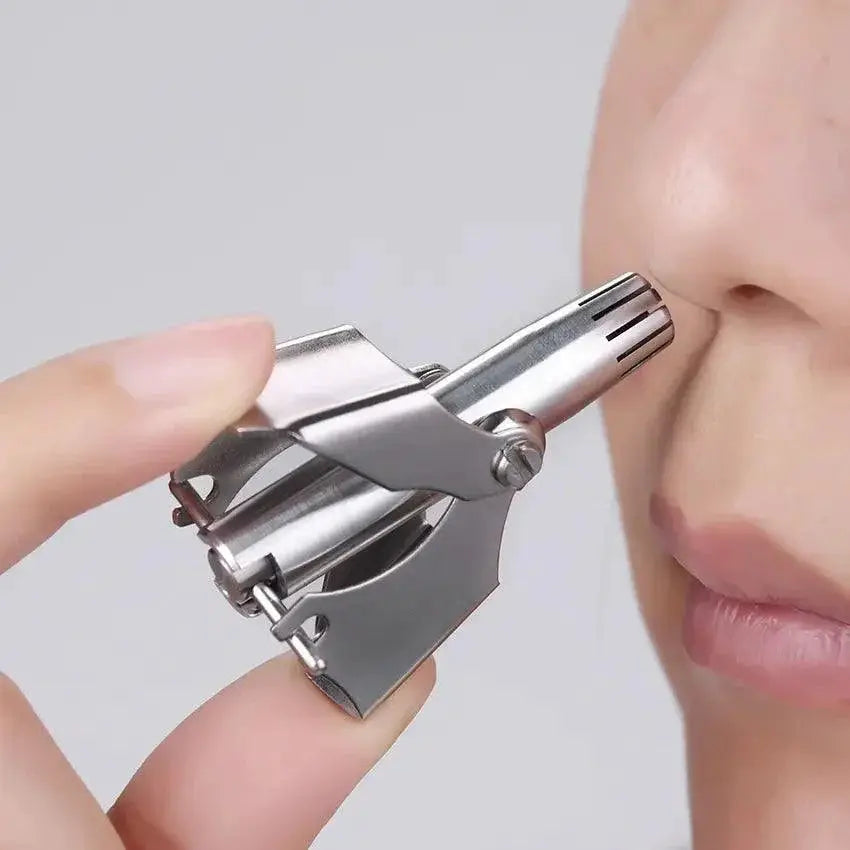 Stainless Steel Portable Nose Hair Trimmer For Men Grooming