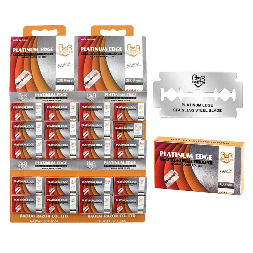Stainless Steel Razor Blades for Precision Shave Essentials