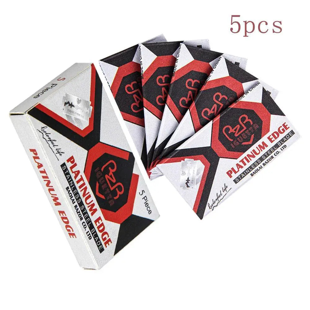 Stainless Steel Razor Blades for Precision Shave Essentials