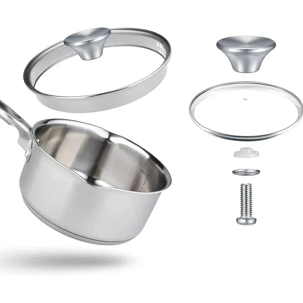 Stainless Steel Replacement Knobs For Cookware Lids 2 Pack