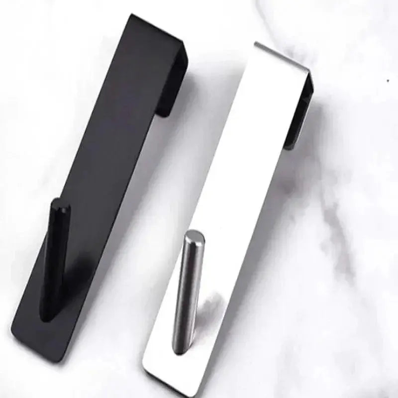 Stainless Steel S Shape Over Door Towel Rack for Bathrooms
