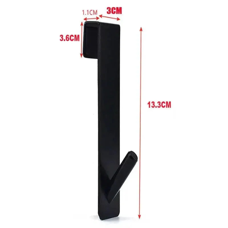 Stainless Steel S Shape Over Door Towel Rack for Bathrooms