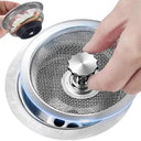 Stainless Steel Sink Filter Mesh Strainer Hair Catcher Plug