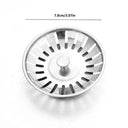 Stainless Steel Sink Filter Mesh Strainer Hair Catcher Plug