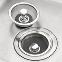Stainless Steel Sink Filter Mesh Strainer Hair Catcher Plug