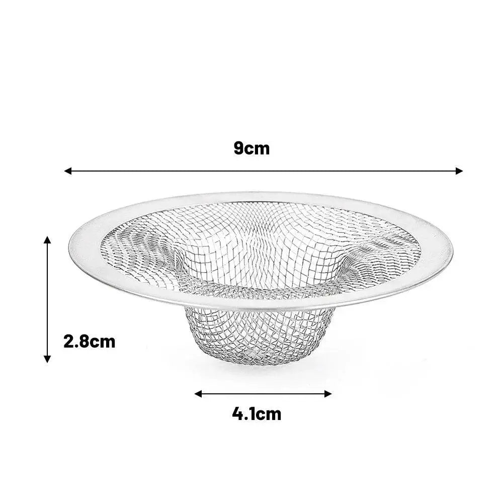Stainless Steel Sink Filter Mesh Strainer Hair Catcher Plug