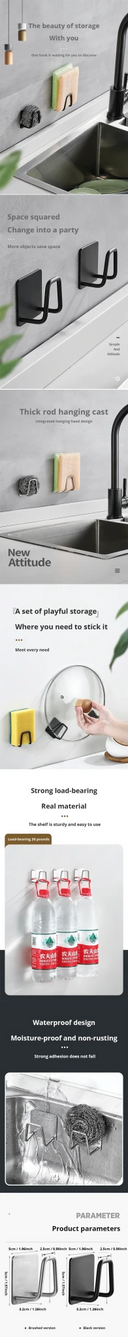 Tidy Stainless Sponge Holder for Sink