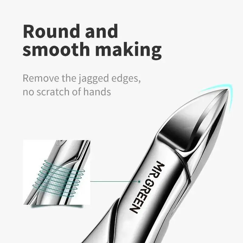 Stainless Steel Toenail Clippers Professional Grade Set