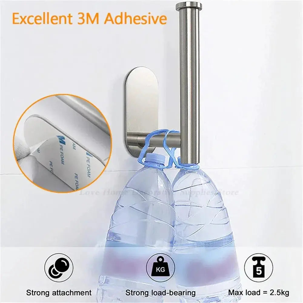 Stainless Steel Rustproof Toilet Paper Dispenser Wall Mount