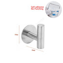 Stainless Steel Toilet Paper Holder Rustproof Wall Mount Dispenser