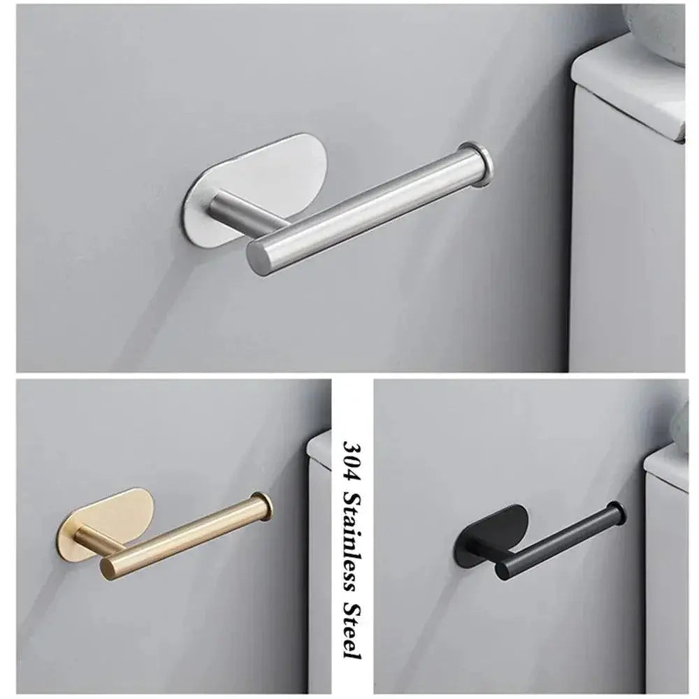 Stainless Steel Rustproof Toilet Paper Dispenser Wall Mount