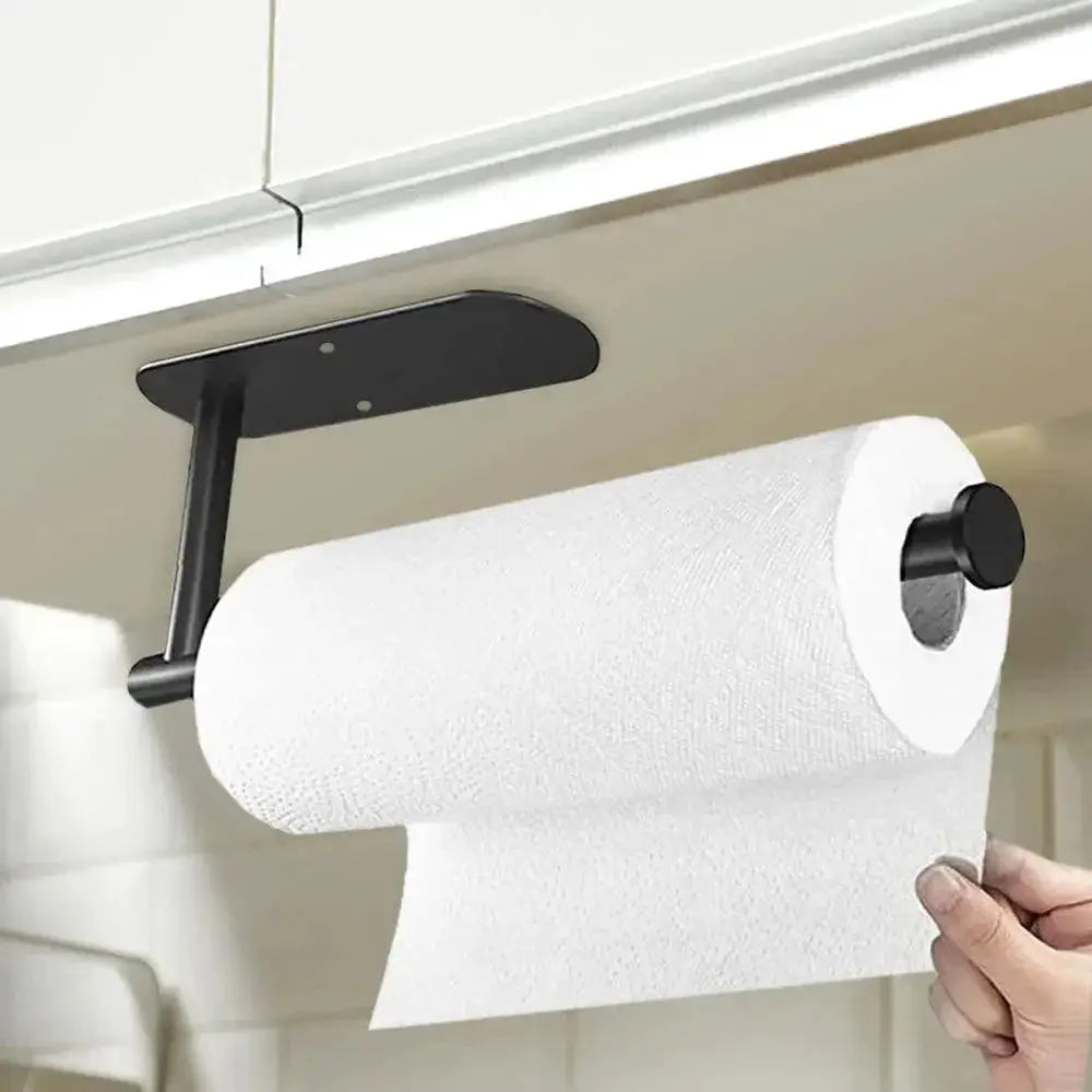 Stainless Steel Toilet Paper Holder Space Saving Wall Mount