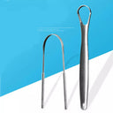 Stainless Steel Tongue Cleaner Set for Fresh Breath Care