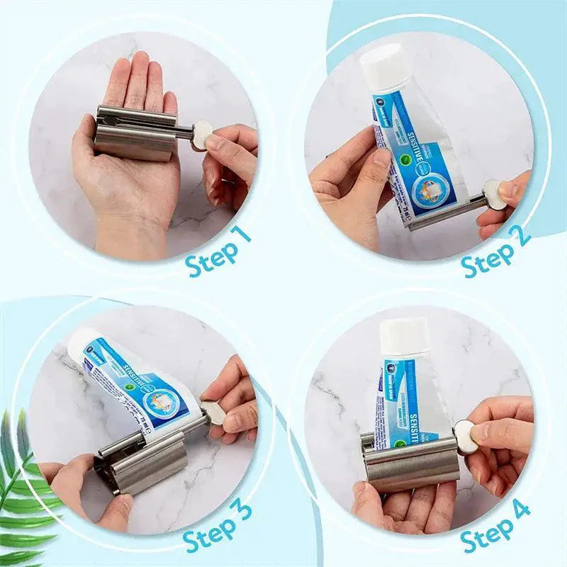 Stainless Steel Toothpaste Squeezer For Waste Reduction